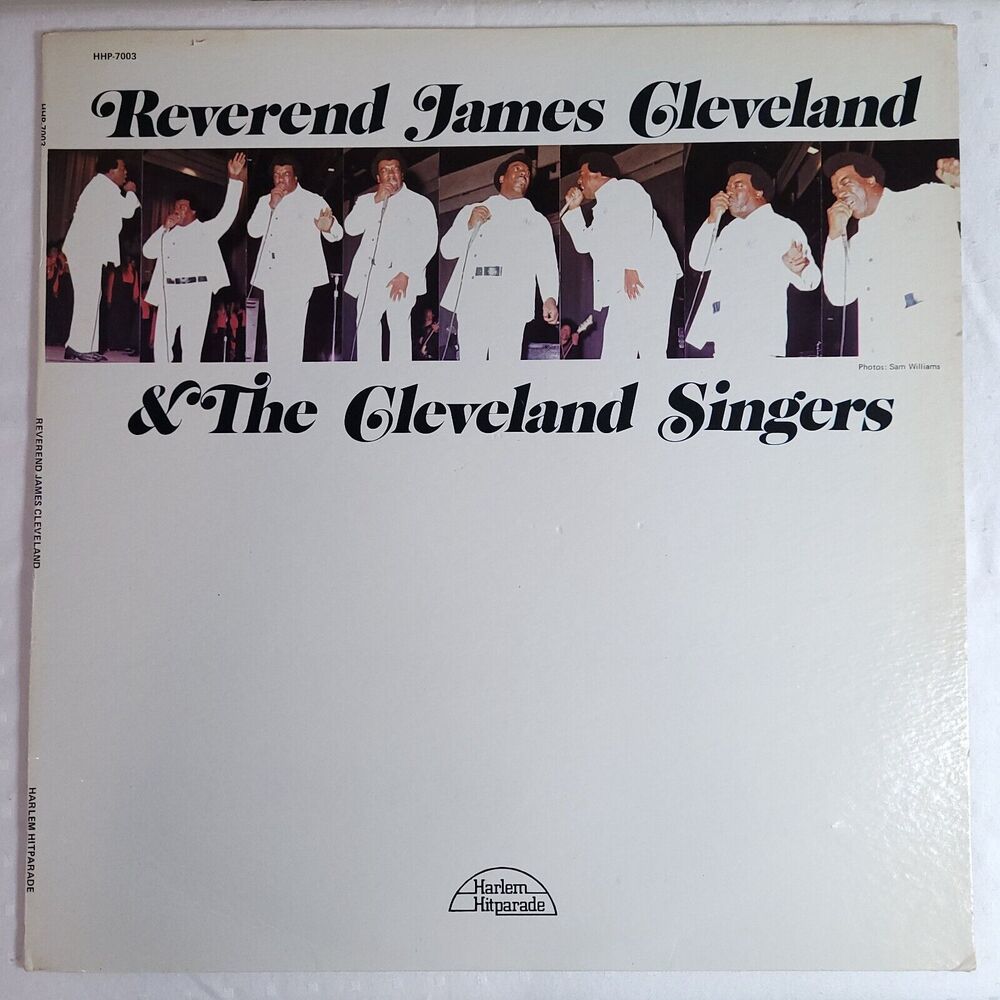 Reverend James Cleveland & The Cleveland Singers LP on Harlem Hitparade HHP 7003